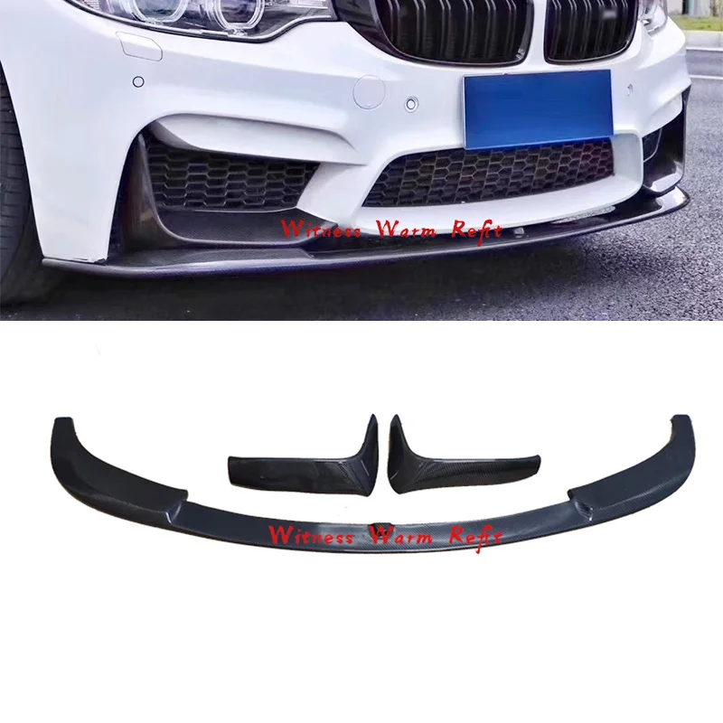 Передний бампер из углеродного волокна/ФАП спойлер разветвители для BMW 4 серии F32
