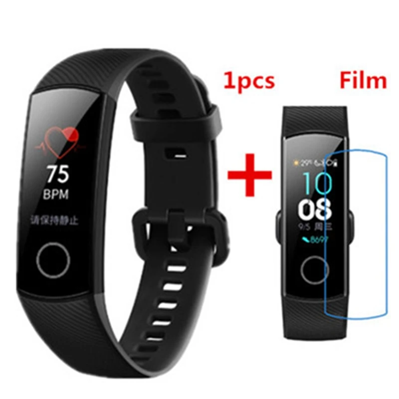 100% Original Huawei Honor Band 4 SmartBand Amoled 0.95" Colorful Touch Screen 50M Swim Heart Rate Sleep Snap Monitor Wristband 