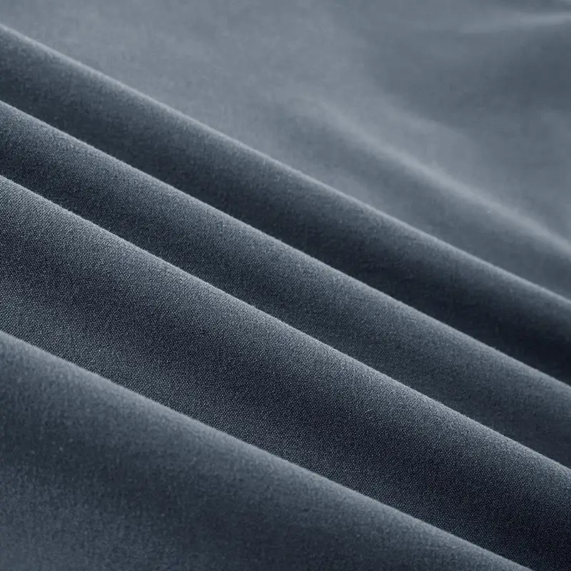 Нордическое одноцветное одеяло комплект постельного белья Королева Король пододеяльник наборы пододеяльник QQ01