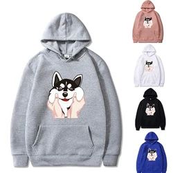 Sudadera con capucha para hombre, jersey de manga larga con bolsillo grande, ropa de calle informal, Harajuku, tendencia de primavera y otoño