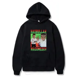 Hasbulla Fighting Meme Hoodie Fan Gift Mini Khabib Blogger Sweatshirt Fashion Harajuku Hoodies Man Woman Funny Loose Sweatshirts