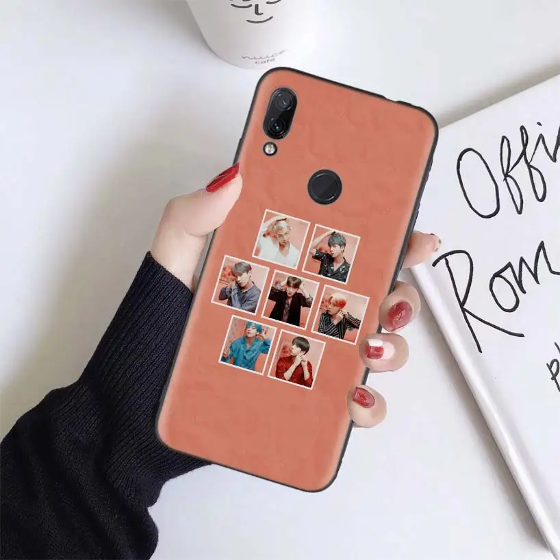 Jungkook Kpop чехол для Xiaomi Redmi Note 7 8 K20 фотоаппаратов моментальной печати 7S 7A 6 6A Pro S2 5 mi играть до 9 лет CC9 E A1 A2 Lite F1 мягкий чехол для мобильного телефона c Coque - Цвет: BS019-3