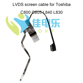 

OVY LVDS LCD Cable C800 For Toshiba Satellite L840 L830 L800 L805 C805 C845 DD0BY3LC000 Computer Cables connector Video Ribbon
