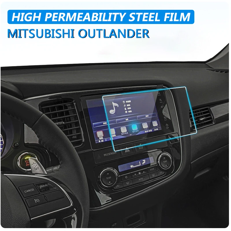 Автомобильный gps навигационный экран Защитная пленка для mitsubishi outlander- Закаленное стекло протектор экрана
