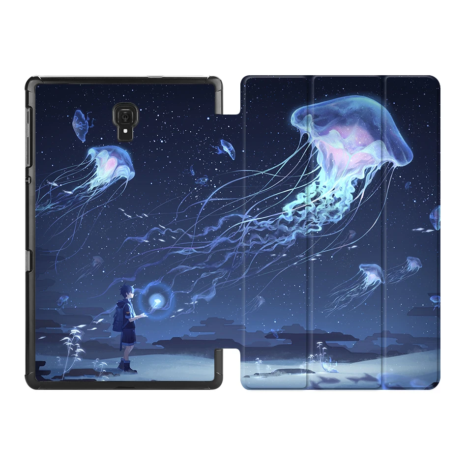 MTT, тонкий чехол из искусственной кожи для Galaxy Tab A, 10,5 дюймов, SM-T590, T595, T597, откидной трехкратный Магнитный чехол-подставка для планшета, умный чехол - Цвет: SS19