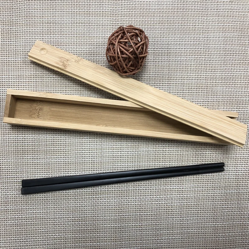 Bamboo Wood Chopsticks Flatware Sets Wooden Plastick Alloy Chopsticks