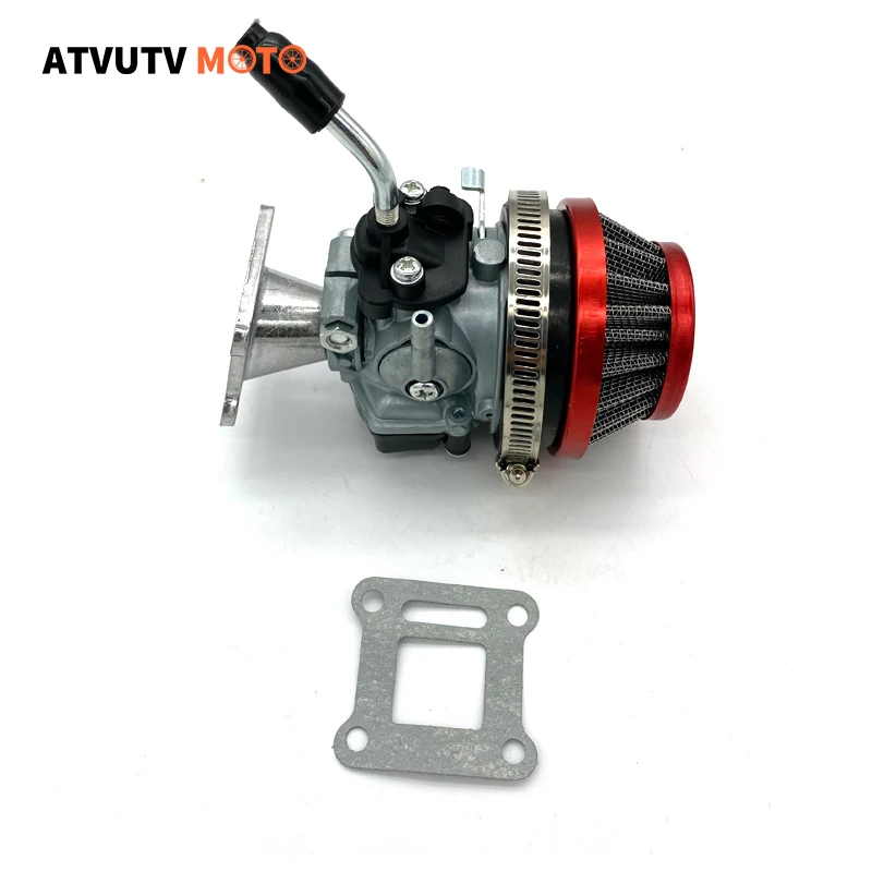 

Performance 19mm Carb Carburetor With 58mm Air Filter Assembly For 2-stroke 47cc 49CC Mini Pocket Bike Mini Moto Kids Quad ATV