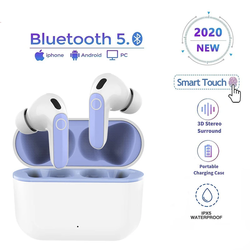 2020 Airdods 3 TWS наушники вкладыши беспроводные с разъемом Type c Bluetooth 5 0 Hifi PK I100 I200 I12 I500