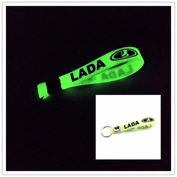 

3kinds Luminous Silicone Emblem Car Key Ring for Lada Niva Kalina Priora Granta Largus Vaz Samara Car Styling Auto Accessories