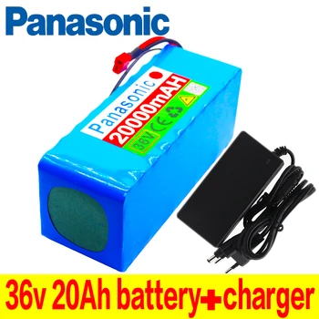 

Panasonic 36V battery 10S4P 20Ah battery pack 500W high power battery 36V 20000mAh Ebike electric bicycle BMS +Charger
