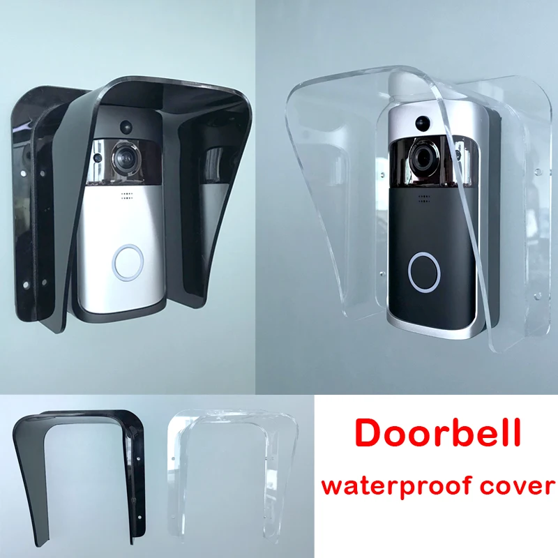 Cubierta impermeable Universal para timbre de puerta, cámara para vídeo IP inteligente, intercomunicador, Wifi