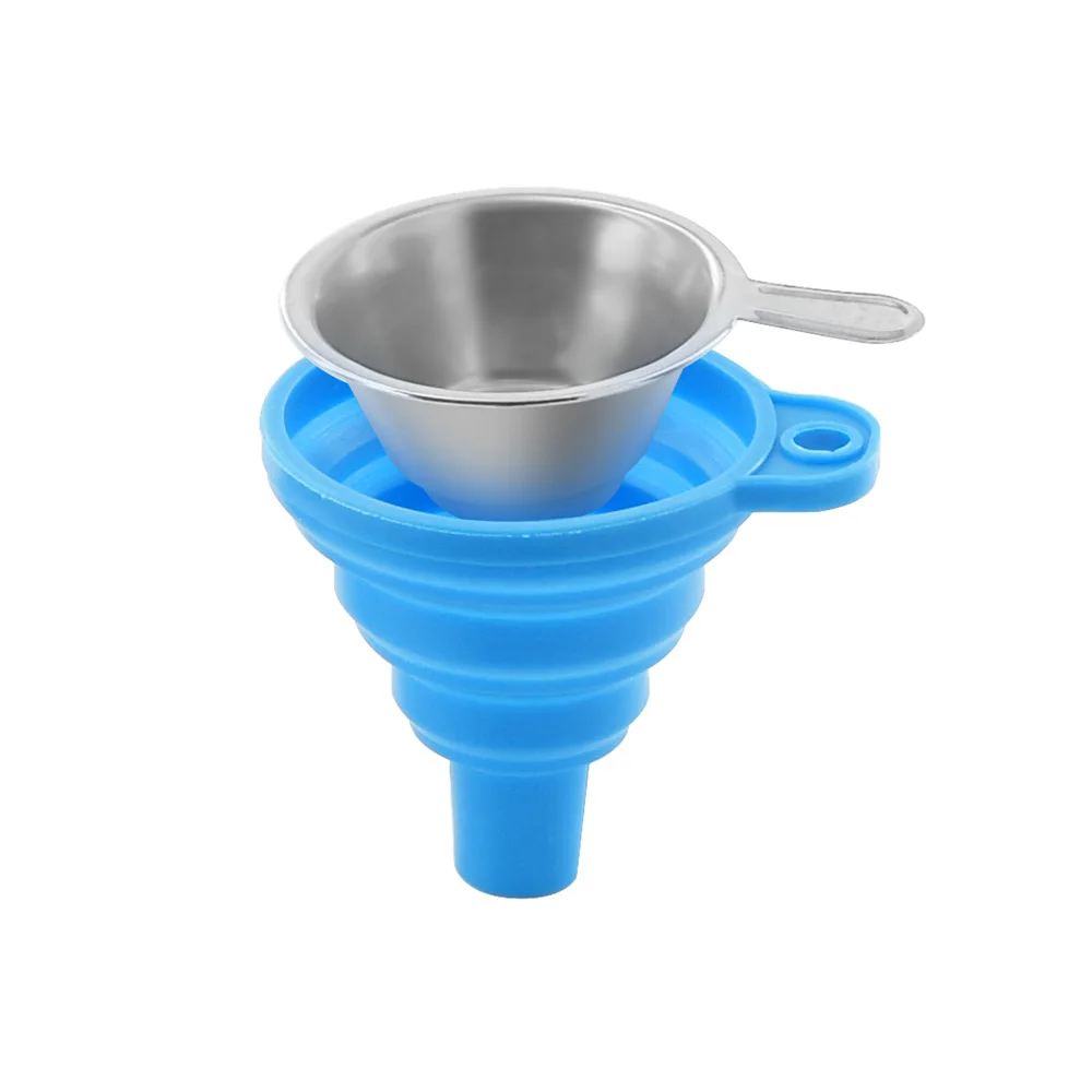 3D Printer parts Silicon Funnel+Metal UV Resin Filter Cup+tweezers+SLA Resin Special Tool Shovel for Photon DLP Parts - 5