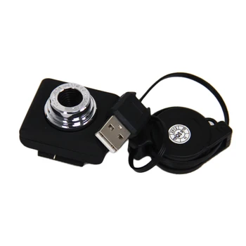 

101 Notebook Laptop PC High Definition CMOS Color Sensor USB Retractable Cable 5M Retractable Clip WebCam Web Camera Laptop