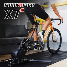 Новинка, Thinkrider X7 3, умный велосипедный тренажер для горного велосипеда, дорожный велосипед, карбаон, волоконная рама, встроенный измеритель мощности, велосипедные тренажеры