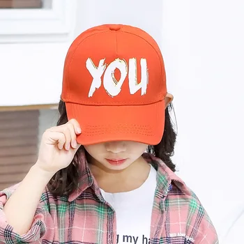 

Baby hat Graffiti English children's baseball cap spring and summer simple baby hat casual boys and girls sun hat kids snapback