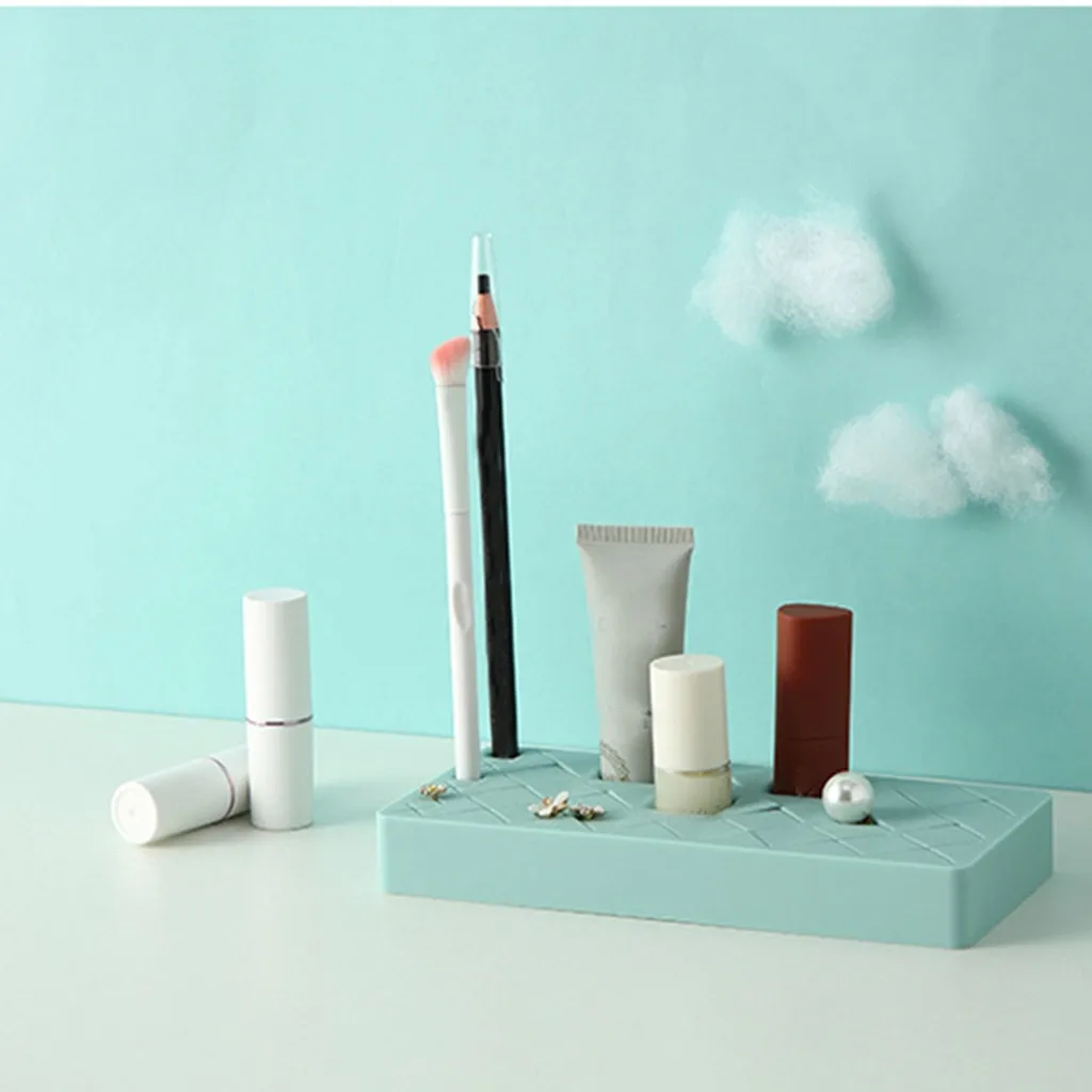 Creative Makeup Organizer Make Up Lipstick Storage Box Cosmetics Container Storage case Lipstick Holder Makeup Box Holder