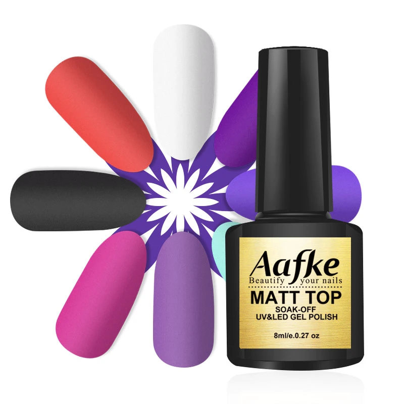 8 ミリリットルマットトップコート透明トップコートゲルラッカーロングラスティングネイルジェルソークオフプライマージェルネイルアートニス Zjj3034 Nail Gel Aliexpress