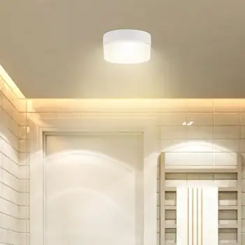 

12W Surface Mounted LED Ceiling Lamp Radar Motion Sensor Panel Down Light 120 Degrees induction Lamp