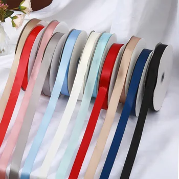 

100yards/Roll Satin Ribbons for Wedding Birthday Party Gift box Wrapping Christmas Halloween Festival Supplies DIY Crafts Ribbon