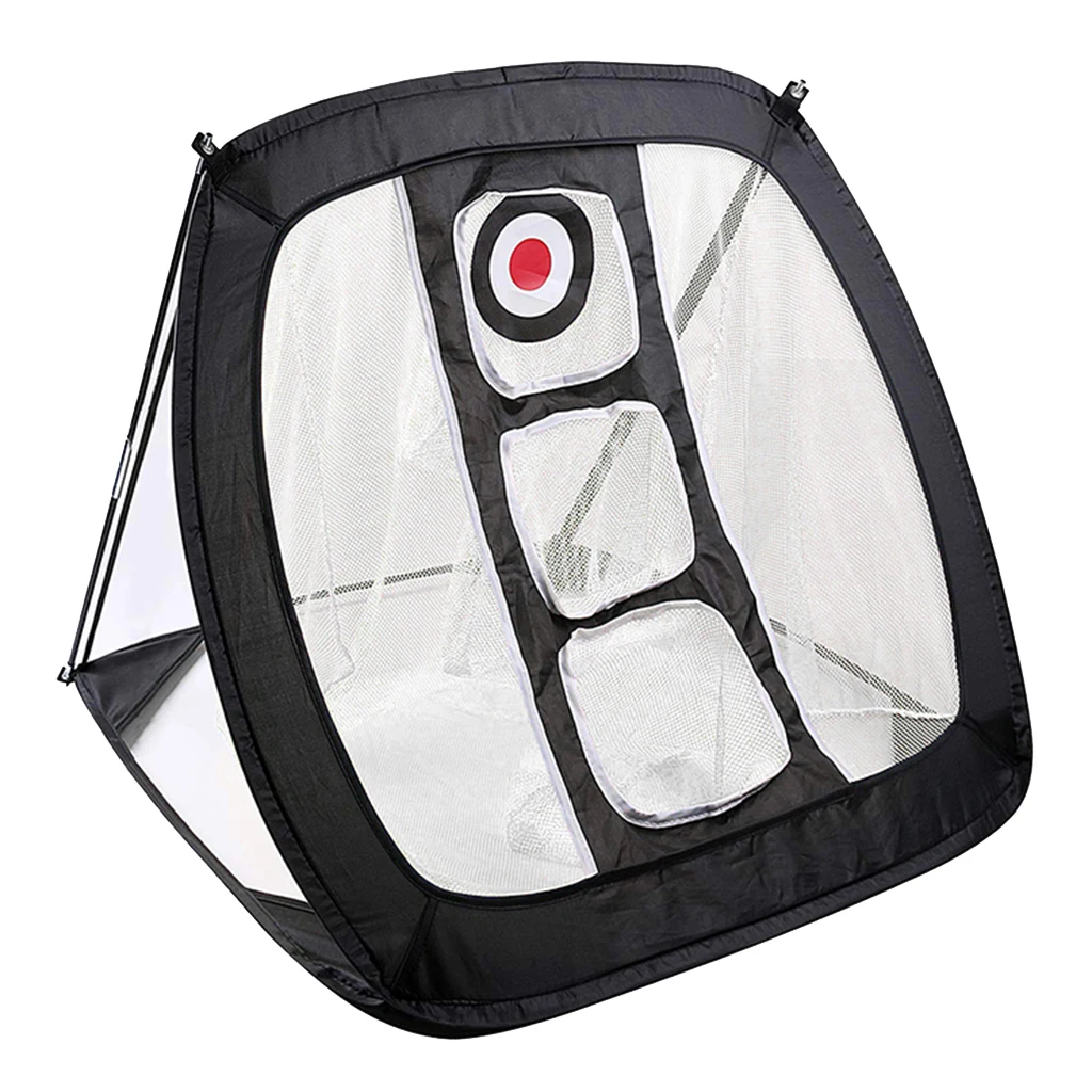 Foldable Golf Practice Net Golf Chipping Putting Mat Driving Net Golf Training Net , 82 x 72 x 56cm