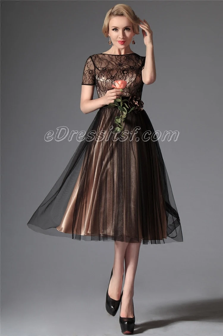 short Sleeve Prom sexy robe de soiree courte saree lace a-line cheap Evening party gown mother of the bride dresses
