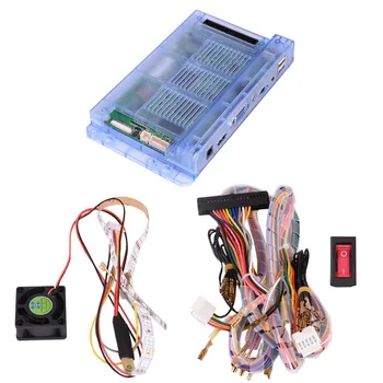 

Pandora's Box 5S 1299 Games Vintage Arcade Console Machine Cabinet w/ Harness