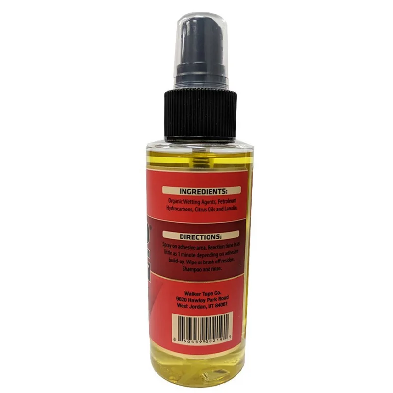 Растворитель для волос 4FL.OZ(118 мл) средство удаления клея кружевных париков и