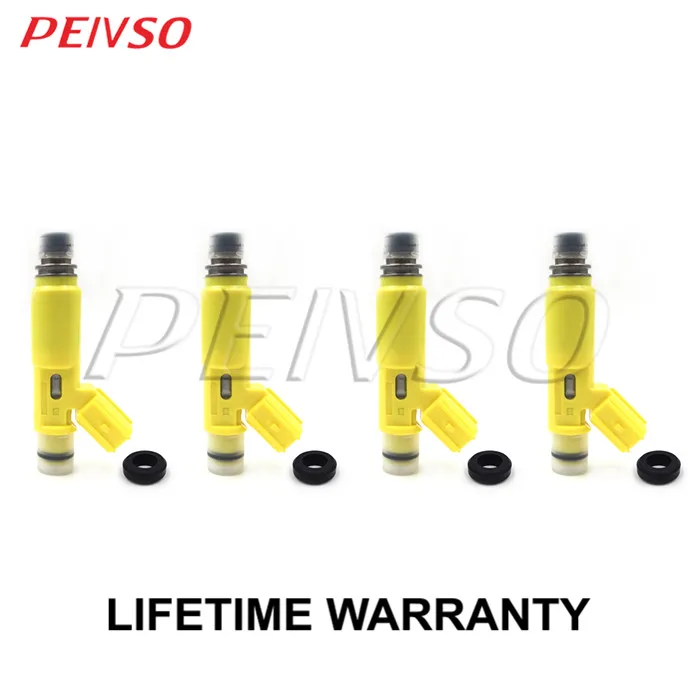 4x 23250-28050 23209-28050 Топливная форсунка для TOYOTA ЕС Avensis 03~ 06 Camry 04-06 Пикник 01~ 03 RAV4 00~ 03 2.0L 1AZ - Цвет: One set of 4pcs