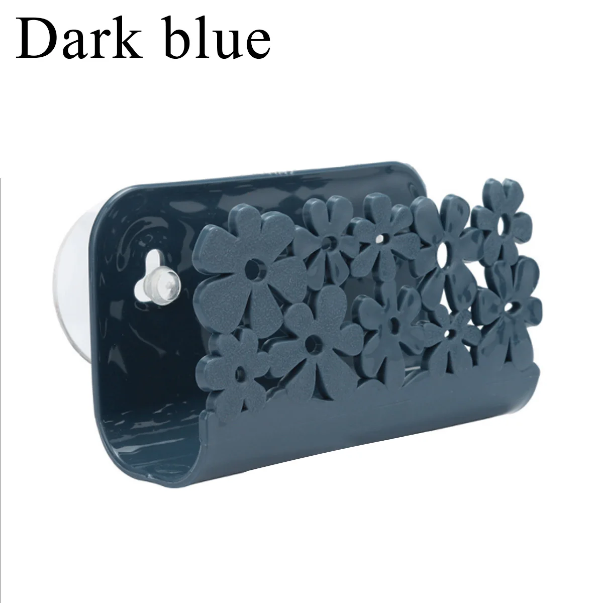 Dark blue Новое полотенце для протирки посуды стойка для всасывания губка держатель зажим для хранения тряпок стойка для хранения мыла присоска губка кухня ванная комната A21 - Цвет: Dark blue