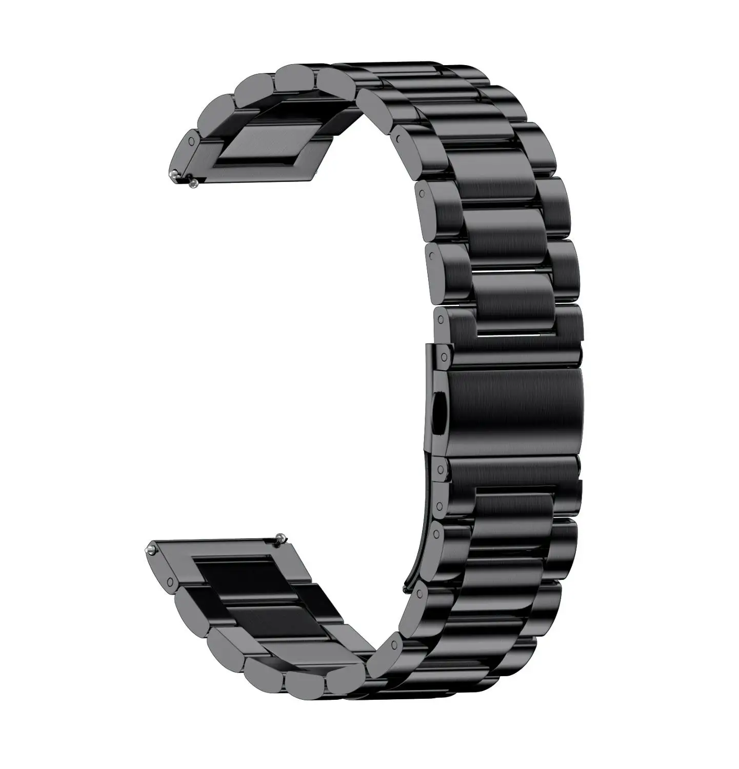 black Металлический Ремешок Для huawei watch gt 2 Ремешок Браслет для huawei honor магический ремешок из нержавеющей стали браслет часы GT ремень - Цвет: black