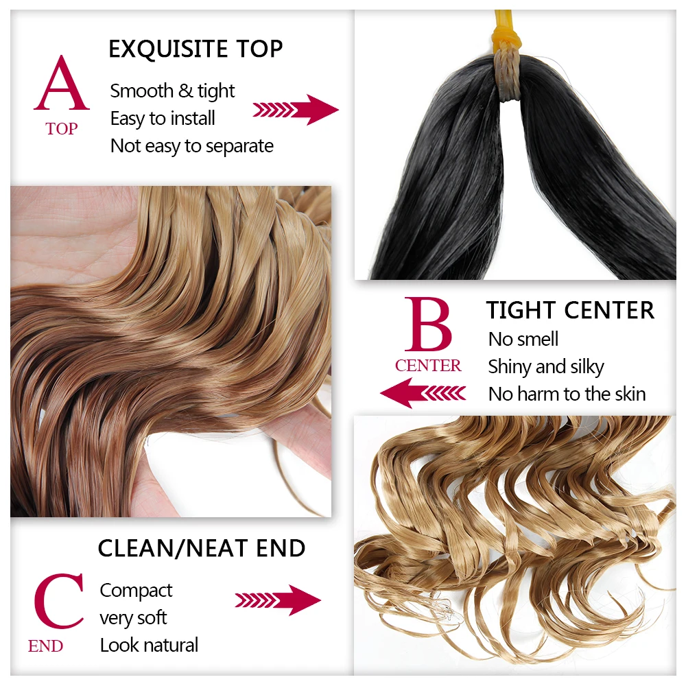 网红大波浪细节