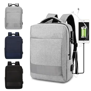 

Laptop Backpack 14 15.6 inch External USB Charge Computer Backpacks Anti-theft Waterproof School Bags for Men Women