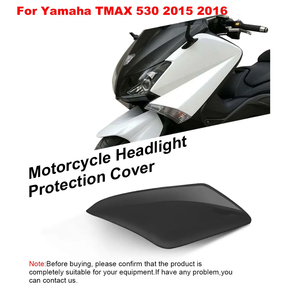 Для Yamaha TMAX 530 TMAX530 передние фары для мотоцикла крышка экрана Защитный чехол Защита фары линзы Moto Light