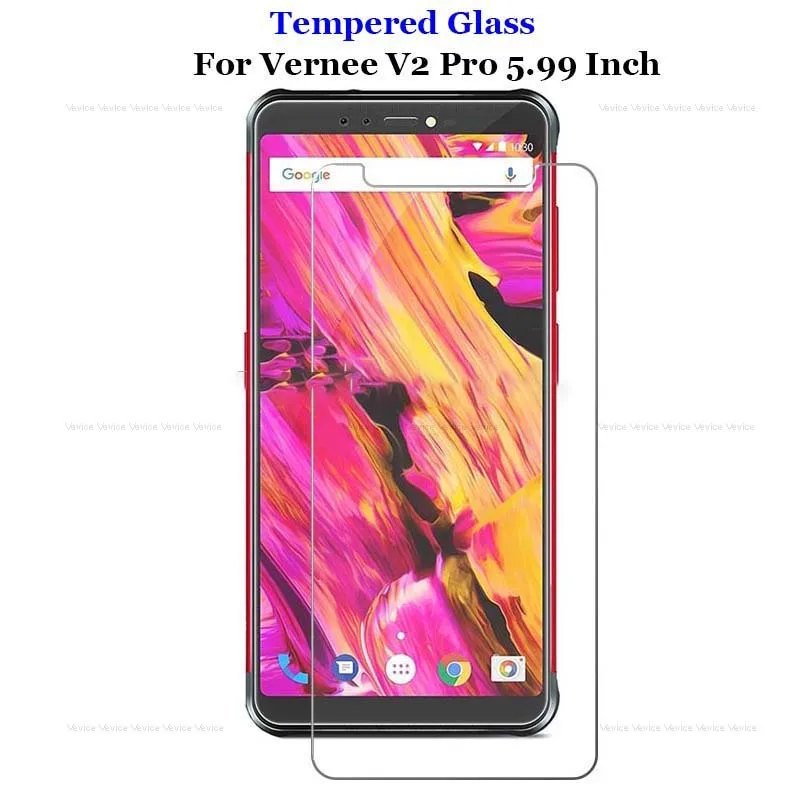 Для Vernee Mix 2 противоударный Закаленное Стекло 9H протектор экрана для VERNEE Mix2 V2Pro Mars Pro X1 X2 M3 M5 Защитная стеклянная пленка