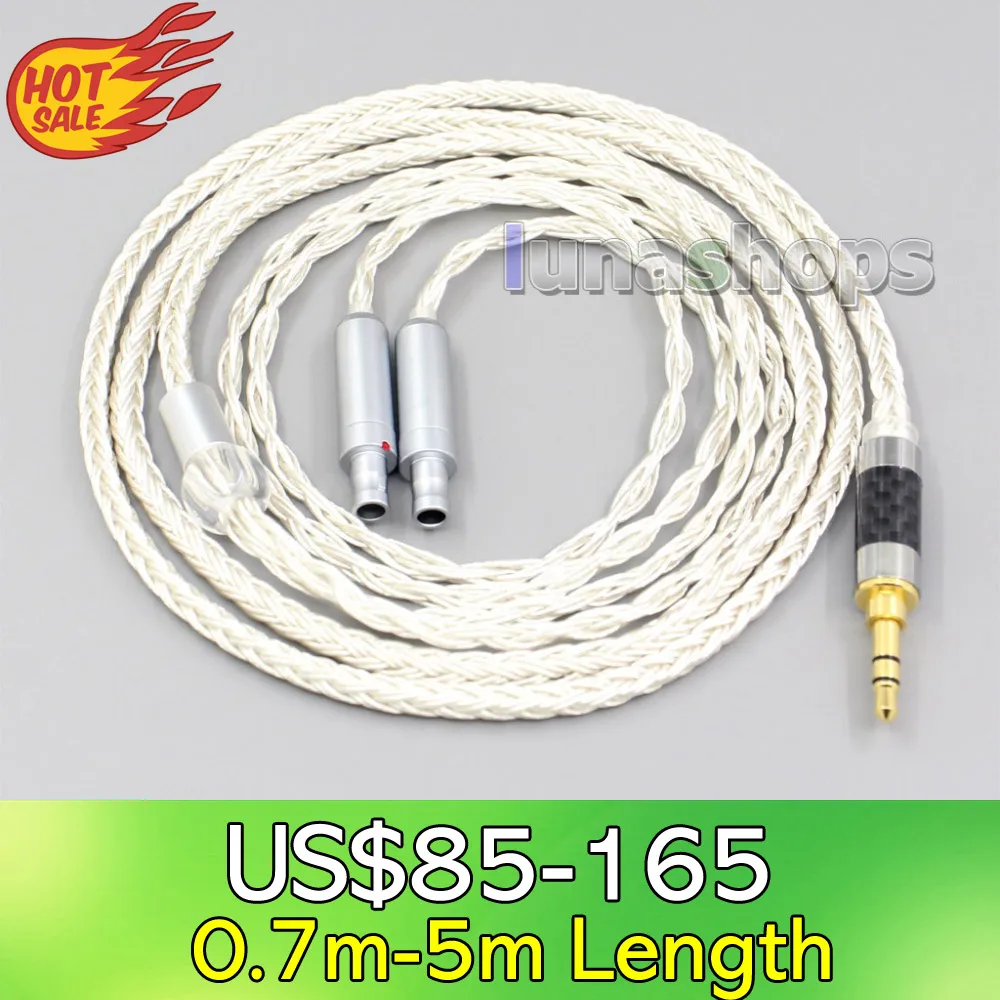 LN007054 16 ядерный OCC посеребренный кабель для наушников Sennheiser HD800 HD800s HD820s HD820 Enigma