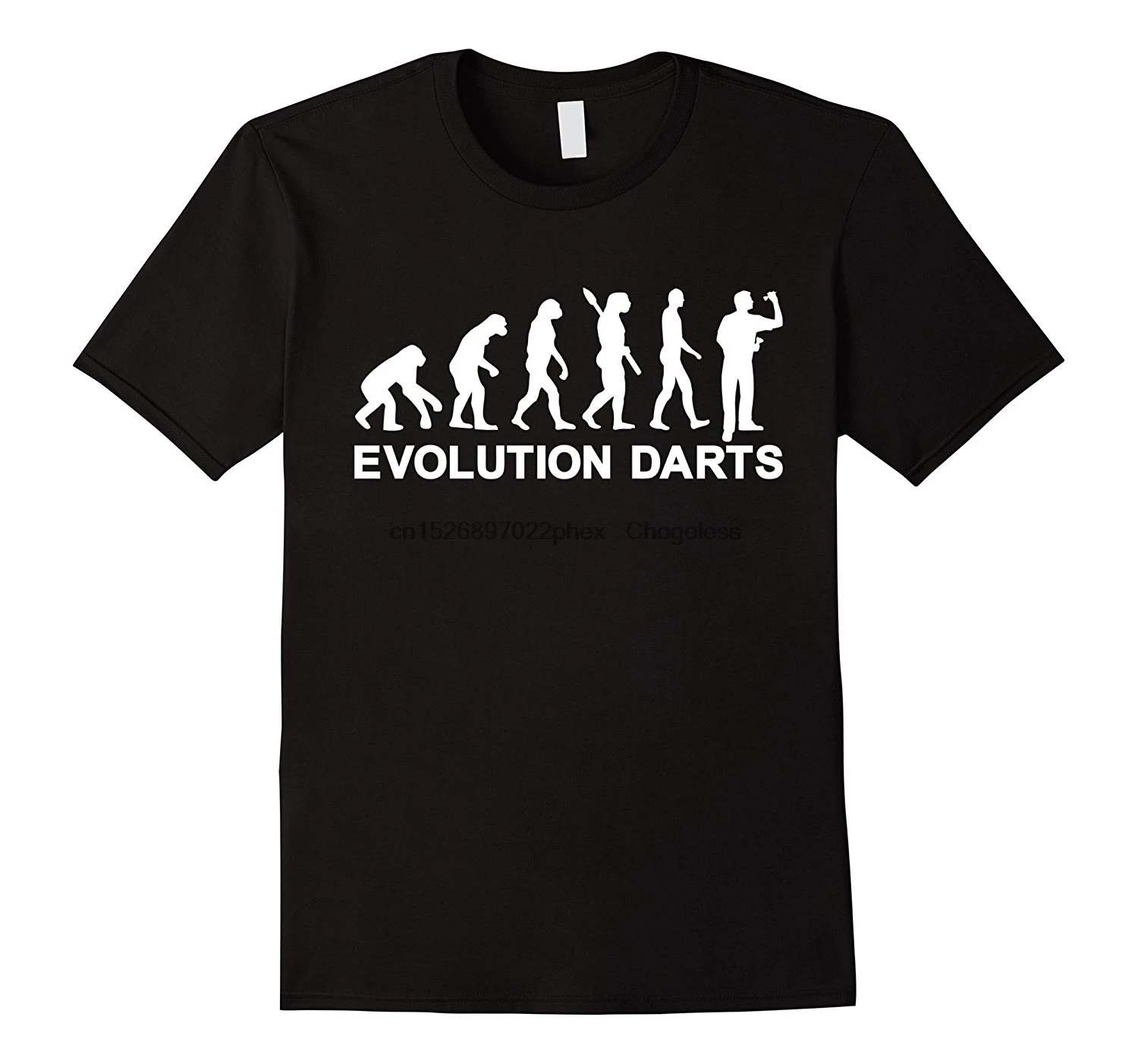 Evolution Darts T-Shirt Men Fashion Cotton T-Shirts |