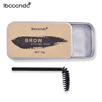 

3D Feathery Brow Styling Soap Lamination Setting Gel Waterproof Long Lasting Brows Tint Eyebrow Enhancers Pomade Balm Cosmetic