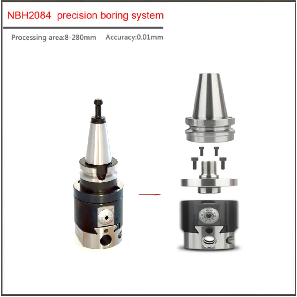 Набор BT40 BT50 NT40 MT4 NBH2084 8PCS 8 280 мм продукция компании precision boring system Регулируемый