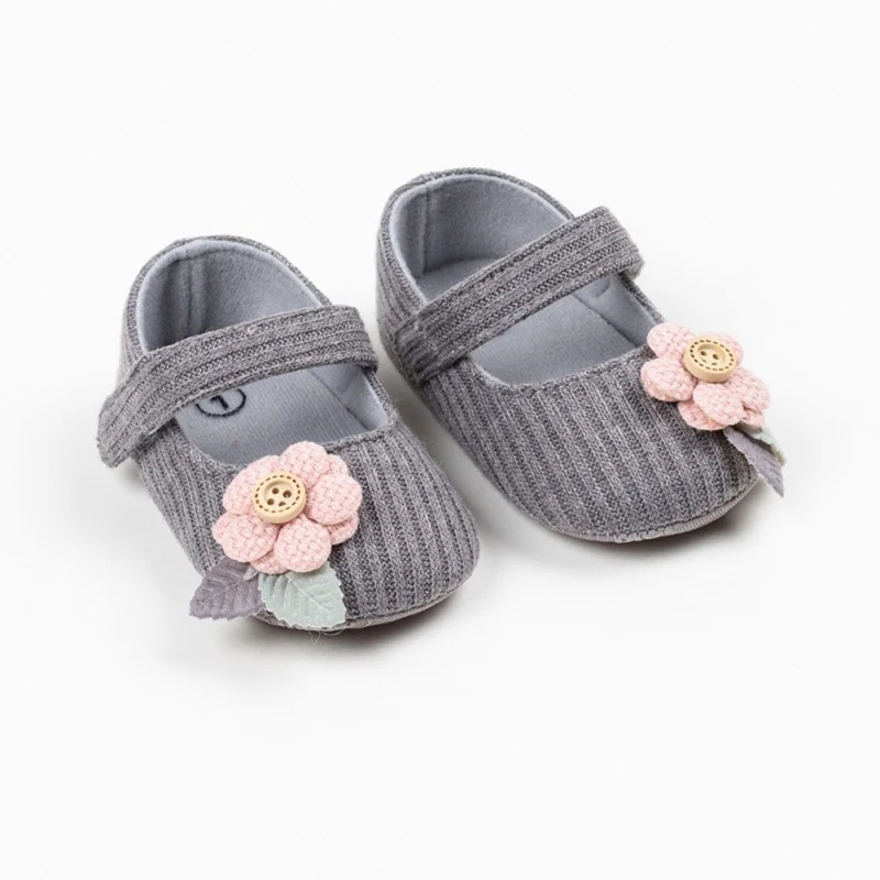  Newborn Baby Shoes 2019 Infant first walkers Toddler Cotton Floral Shoes Anti-slip Baby Girls Sneak