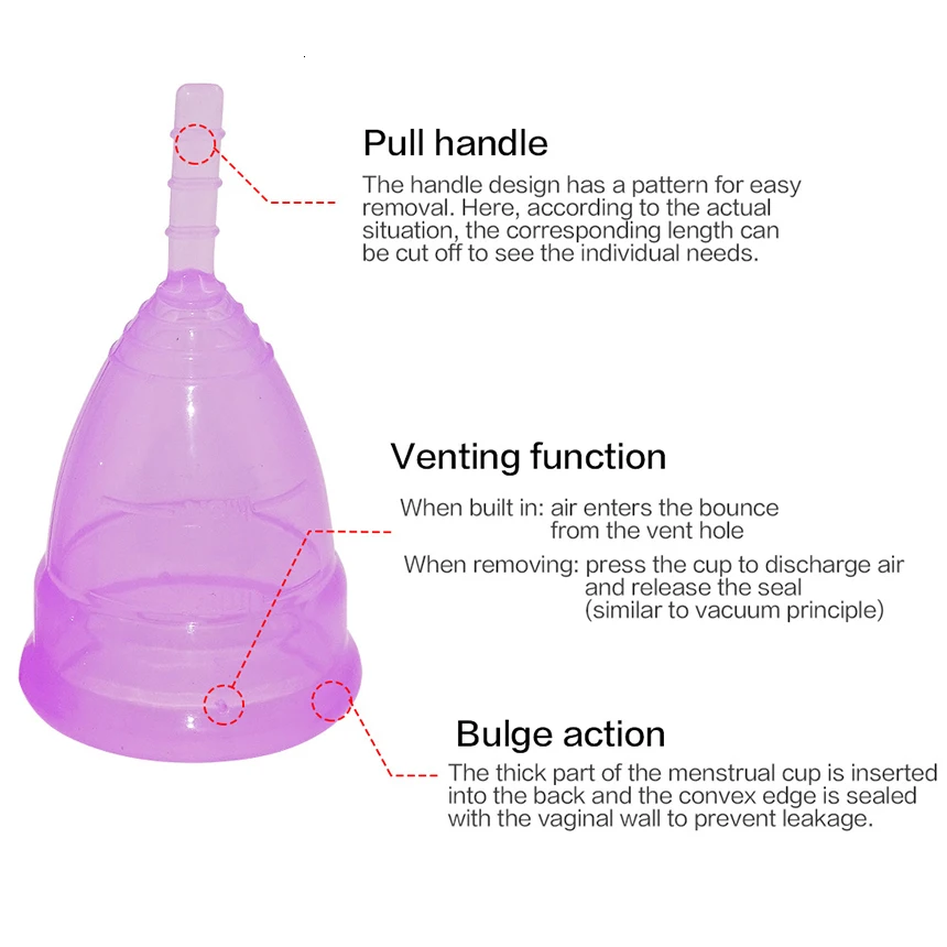 1 шт женская гигиеническая Дамская чашка, менструальная чашка, силиконовая чашка для менструального периода, менструальная чашка, менструальная чашка