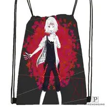 На заказ tokyo_ghul_ походная сумка на шнурке милый рюкзак для детей(черная спинка) 31x40 см#20180611-02-100