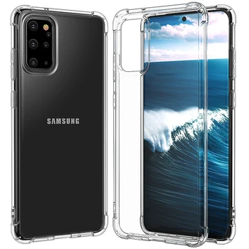 

500pcs Corners Air Cushion Case For Samsung Galaxy S20 Ultra S10 E S9 S8 Note10 Plus 9 M10 M20 M30 Clear Soft TPU Silicone Cover