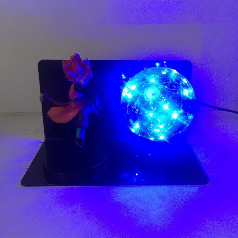 Аниме Dragon Ball Sun Wukong Garage Kit Креативный светодиодный светильник Настольная лампа для защиты глаз светящаяся игрушка креативный Сияющий