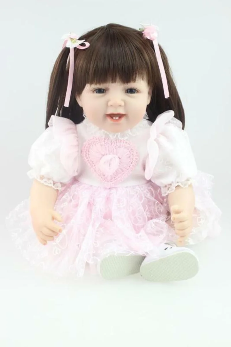 2" развивающая игрушка Bebe Reborn baby girl Кукла игрушка мягкое прикосновение ткани тела Игрушки для девочек