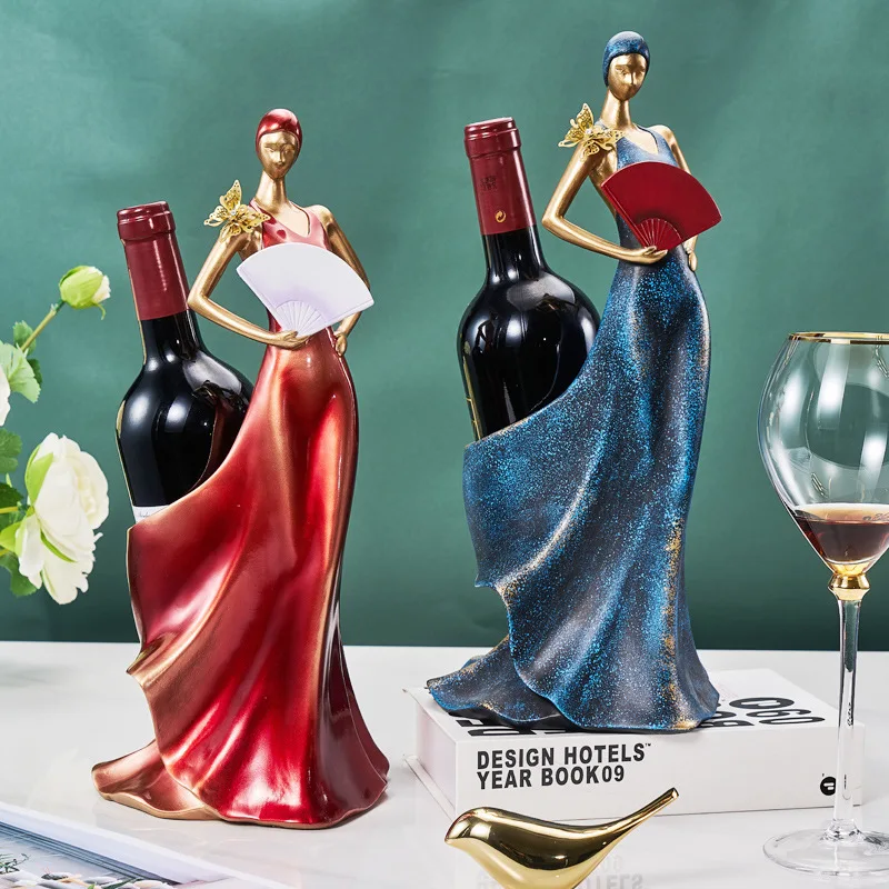 

Wine Rack Home Bottle Custom Furnishings Wine Cabinet, High-end Living Room Decoration, Creative Wine Bottle, Light Luxury Wine