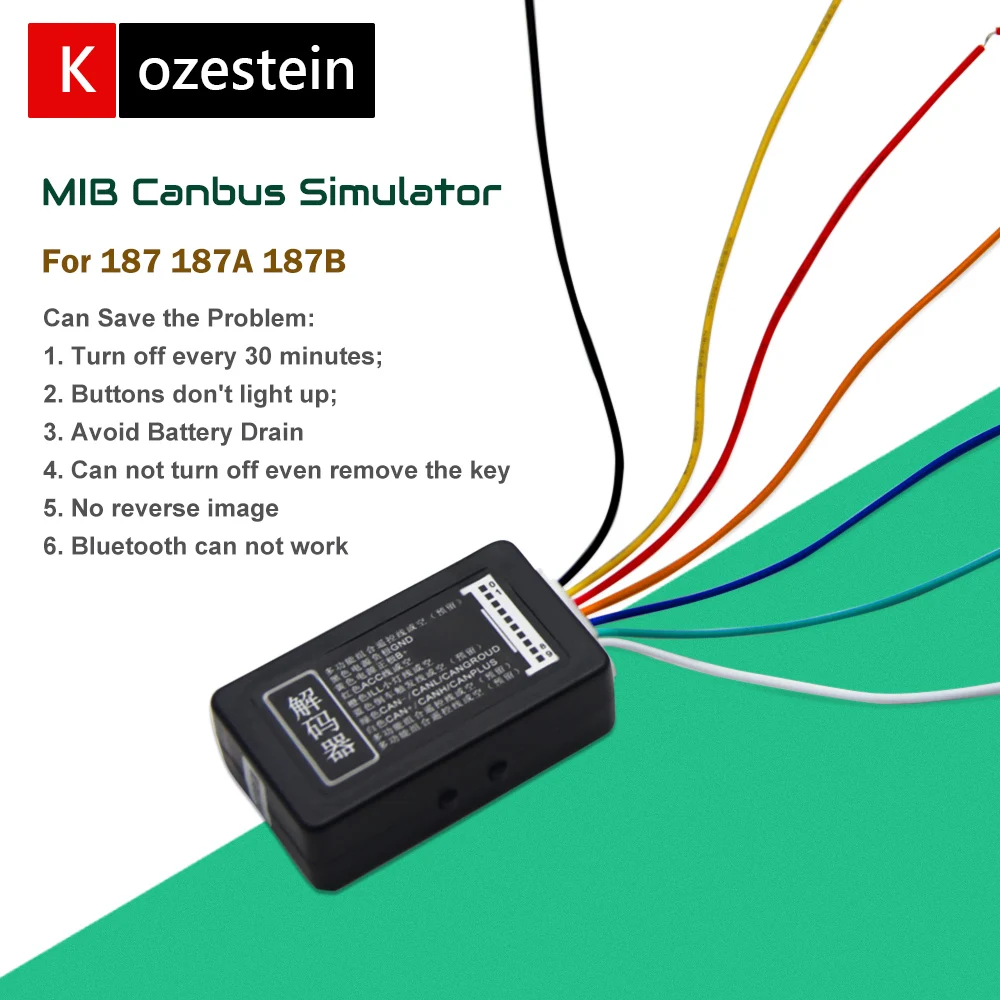 

MIB Decoder MIB Simulator for RCD330 RCD330 Plus
