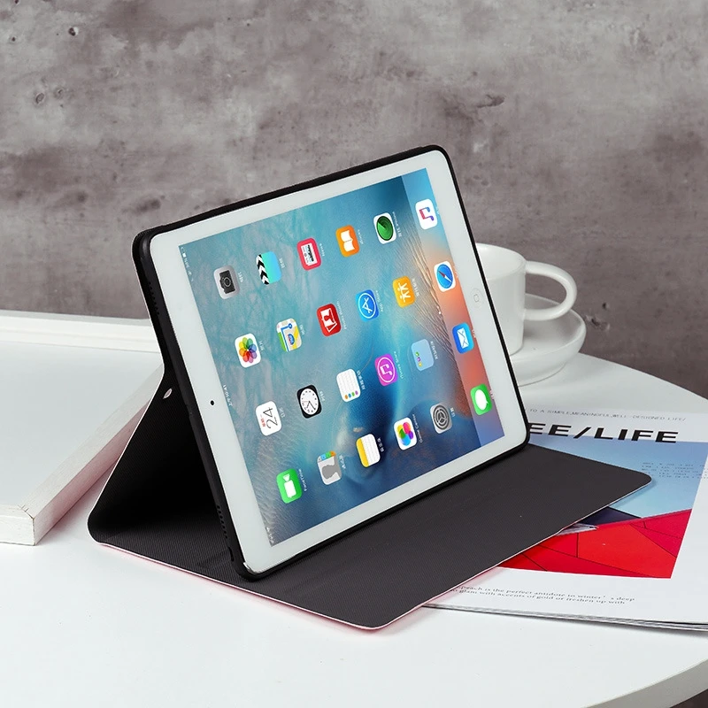 Для iPad pro/air 10,5 Smart Wake из искусственной кожи, мягкий чехол из ТПУ с рисунком "молоко, удача, свинья", защитный чехол для планшета с подставкой+ подарки