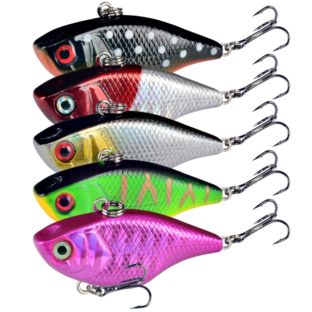 Lipless Mini Crankbait Wholesale Lipless Crankbait Sinking Rattle Wobblers  Factory Inventory Treble Hooks Wholesale Bass Fishing Lures 4PCS/Set -  China Fishing Tackle and Fishing Lure price