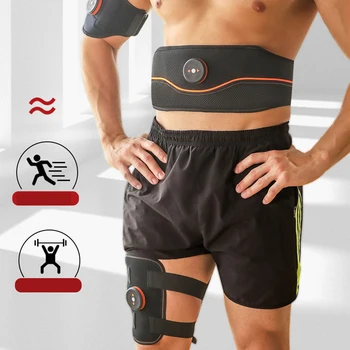 

Weight Loss Electronic Stimulator Vibration Body Shaper Fitness Belt Sweat Slimming Abdominal USB Supportive ThighTrimmer