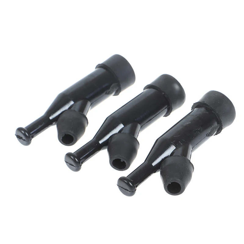Black Spark Plug Cap For Motorcycle Universal Type General Purpose Various Models motorcycle spark plug cap 3Pcs